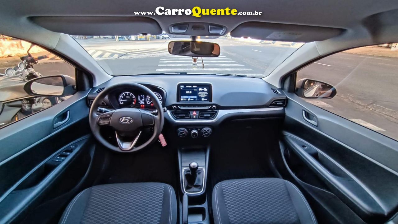 HYUNDAI   HB20 VISION 1.0 FLEX 12V MEC.   PRATA 2020 1.0 FLEX - Loja