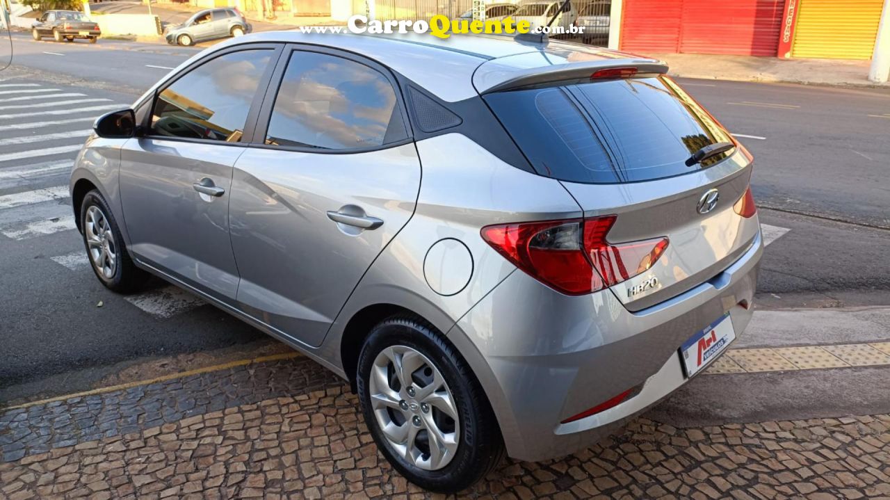 HYUNDAI   HB20 VISION 1.0 FLEX 12V MEC.   PRATA 2020 1.0 FLEX - Loja