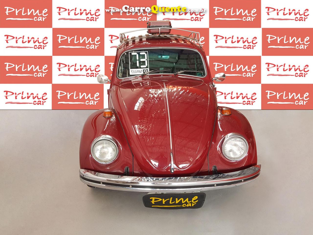 VOLKSWAGEN   FUSCA   VERMELHO 1973 1500 GASOLINA - Loja