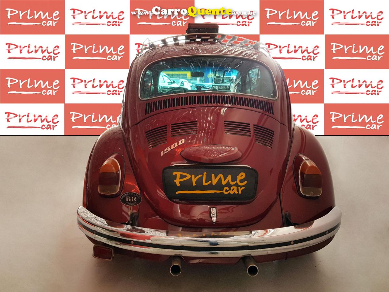 VOLKSWAGEN   FUSCA   VERMELHO 1973 1500 GASOLINA - Loja