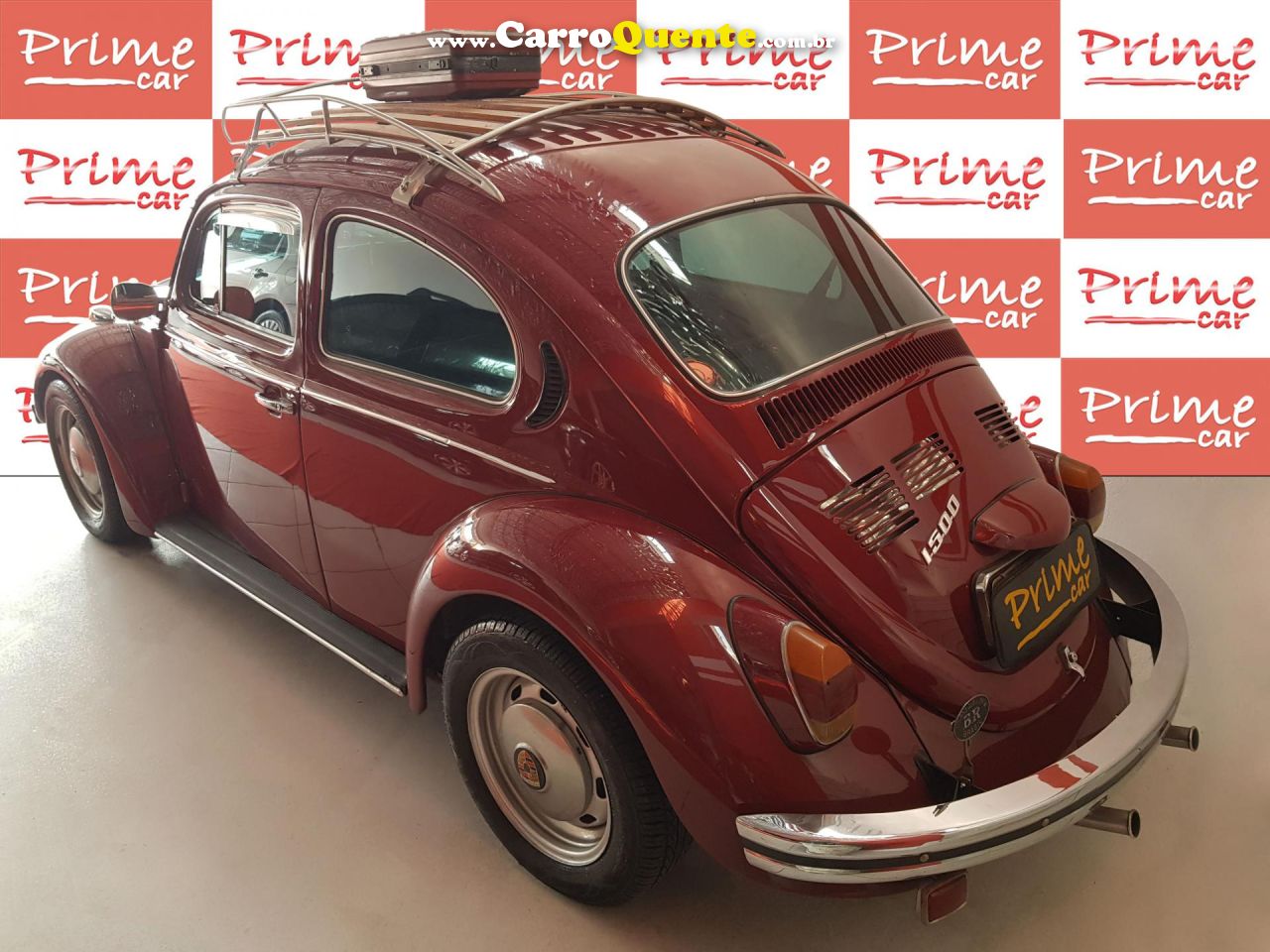 VOLKSWAGEN   FUSCA   VERMELHO 1973 1500 GASOLINA - Loja
