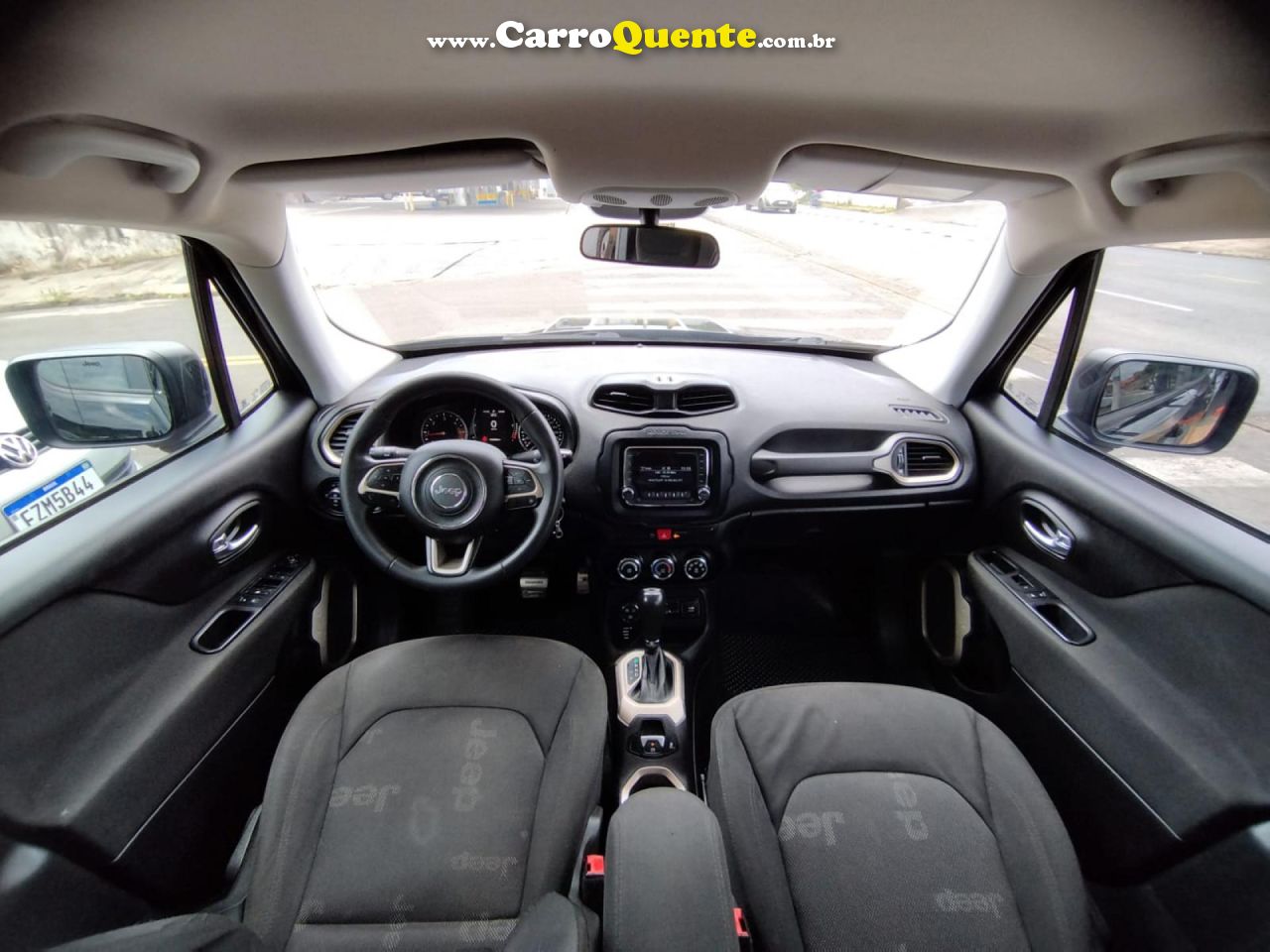 JEEP   RENEGADE SPORT 2.0 4X4 TB DIESEL AUT.   PRETO 2016 2.0 DIESEL - Loja