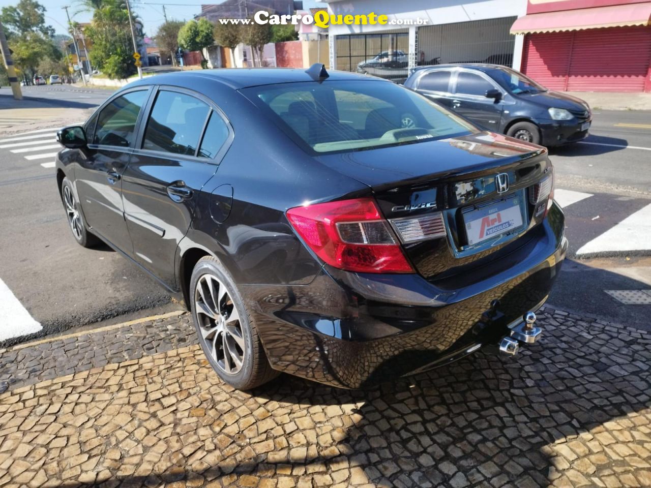 HONDA   CIVIC SEDAN LXR 2.0 FLEXONE 16V AUT. 4P   PRETO 2015 2.0 FLEX - Loja