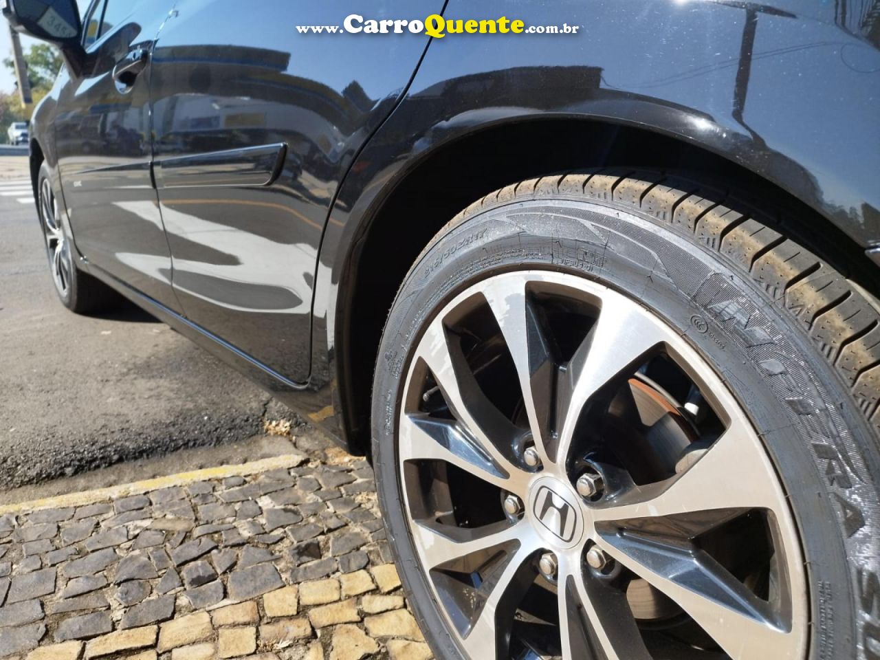 HONDA   CIVIC SEDAN LXR 2.0 FLEXONE 16V AUT. 4P   PRETO 2015 2.0 FLEX - Loja