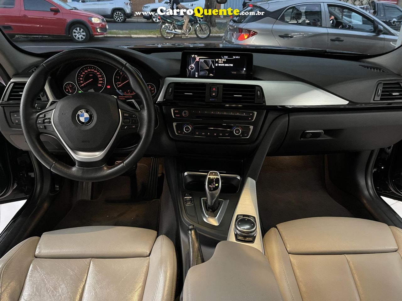 BMW   328IA 2.0 TB2.0 TB FLEX 16V 4P   PRETO 2014 2.0 FLEX - Loja