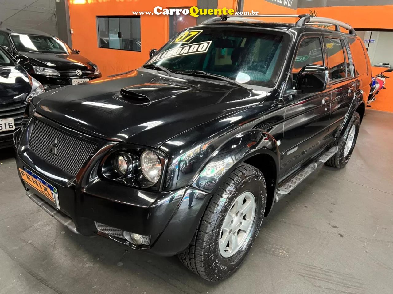 MITSUBISHI   PAJERO SPORT HPE 3.5 4X4 200CV AUT.   PRETO 2007 3.5 GASOLINA - Loja