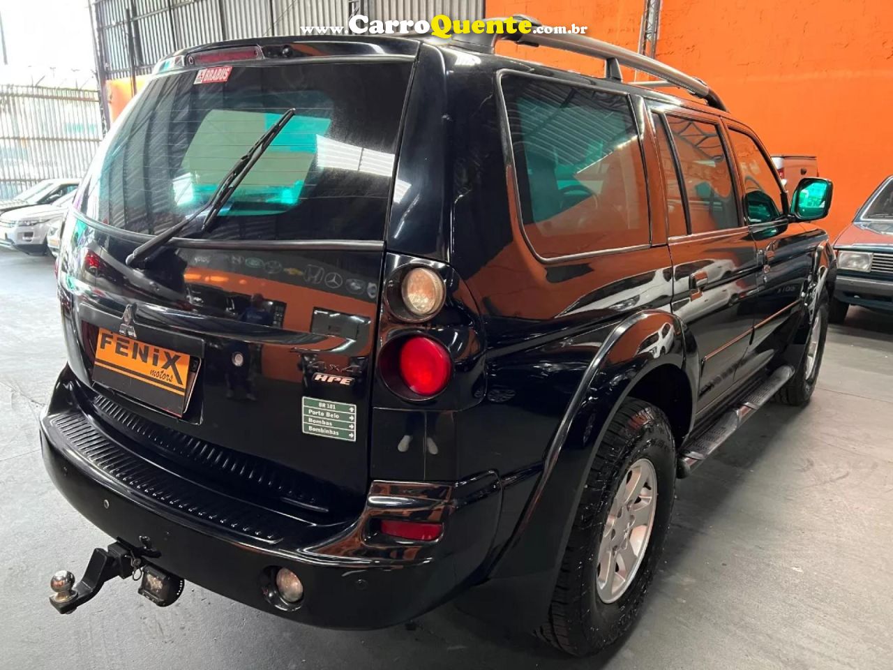 MITSUBISHI   PAJERO SPORT HPE 3.5 4X4 200CV AUT.   PRETO 2007 3.5 GASOLINA - Loja
