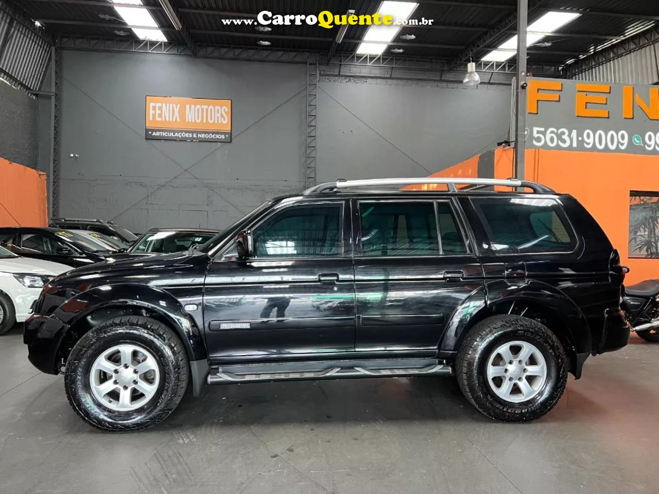 MITSUBISHI   PAJERO SPORT HPE 3.5 4X4 200CV AUT.   PRETO 2007 3.5 GASOLINA - Loja