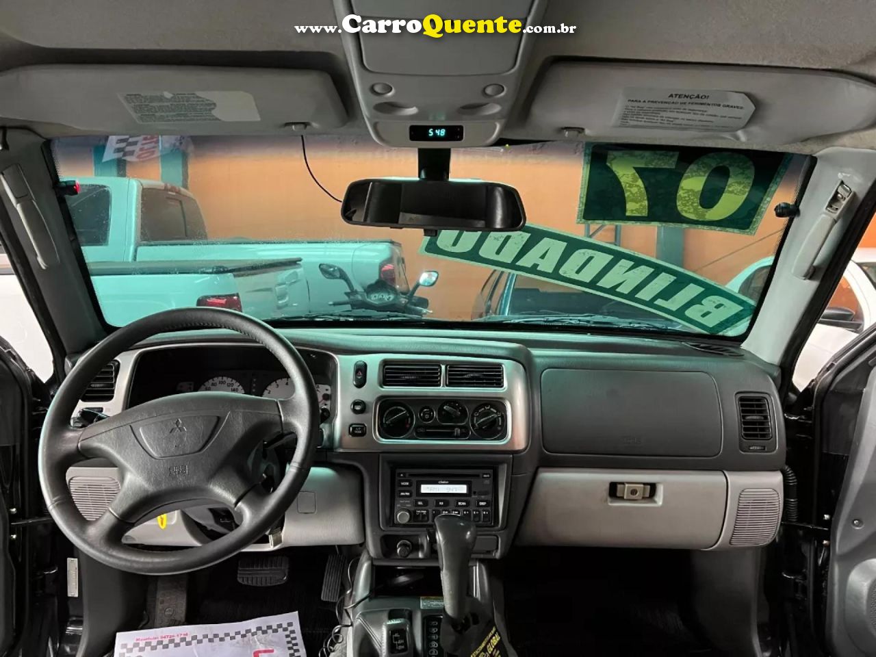 MITSUBISHI   PAJERO SPORT HPE 3.5 4X4 200CV AUT.   PRETO 2007 3.5 GASOLINA - Loja