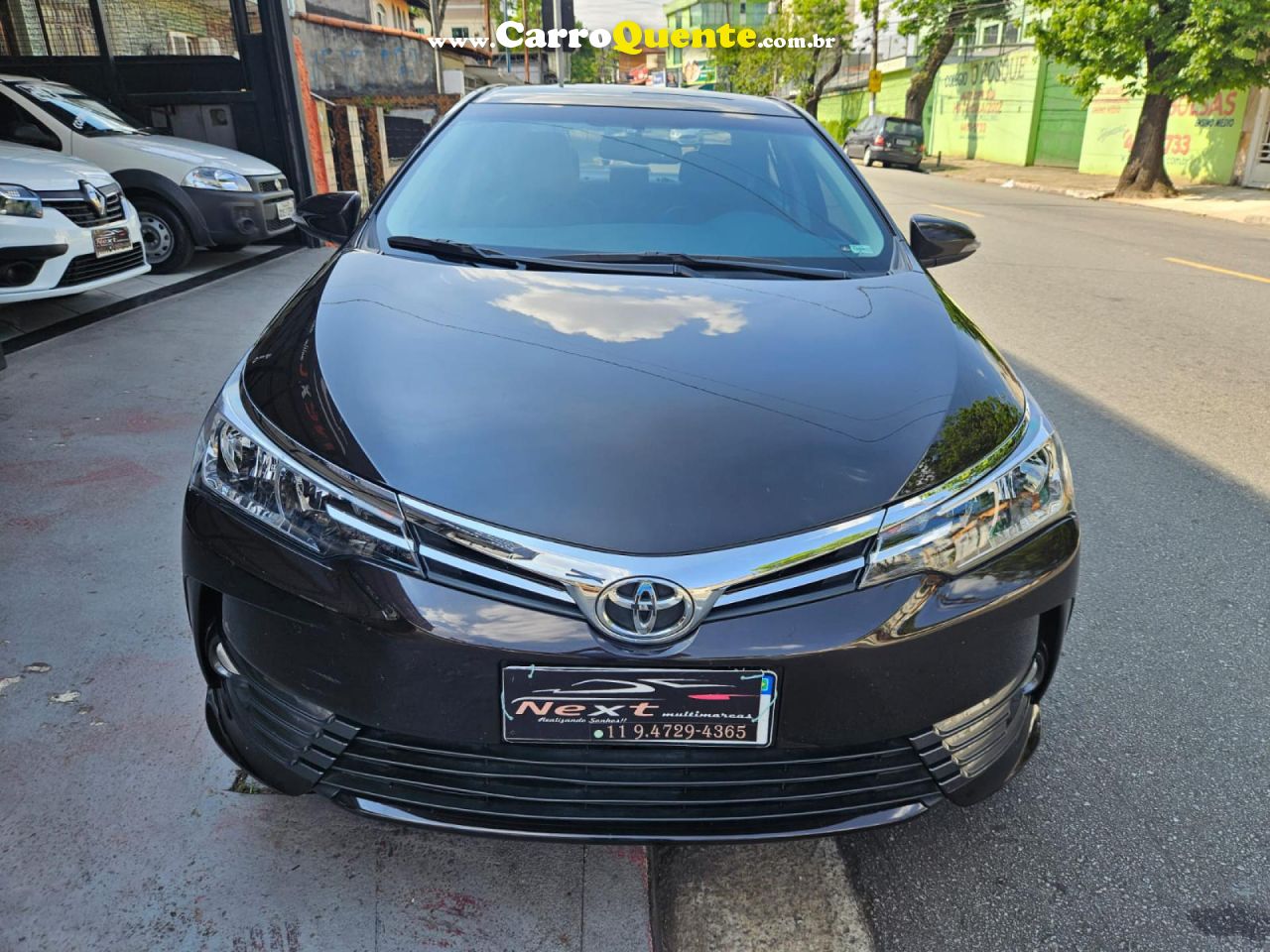 TOYOTA   COROLLA XEI 2.0 FLEX 16V AUT.   MARROM 2019 2.0 FLEX - Loja