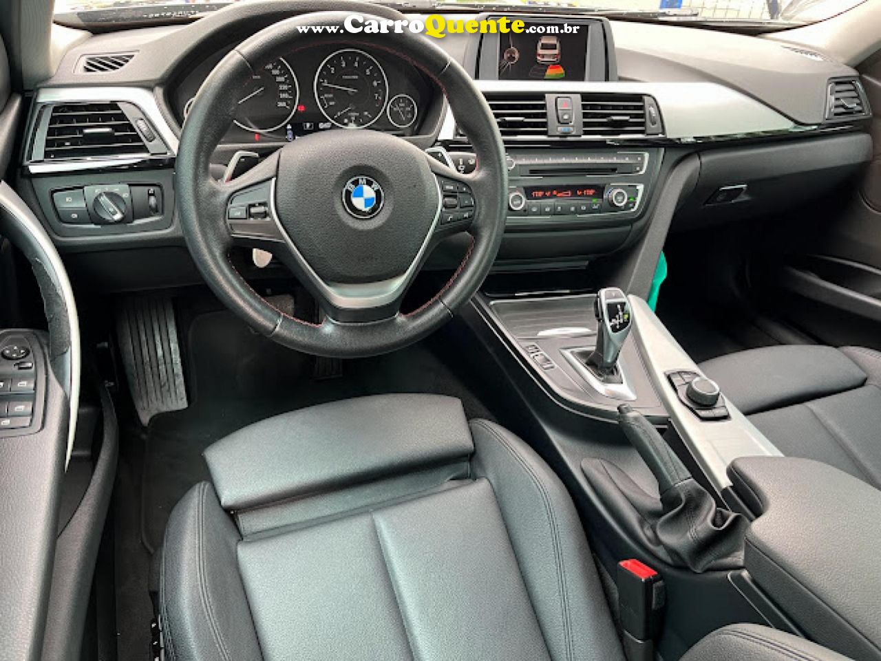 BMW   320IA 2.0 TURBOACTIVEFLEX 16VGP  4P   PRETO 2015 2.0 FLEX - Loja