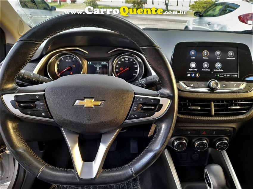Chevrolet Onix TURBO DE FABRICA,COMPLETO,CÂMBIO AUTOMATICO DE 6 MARCHAS,MULTIMIDIA,RLL,FN,DIR.ELET.,ETC... - Loja