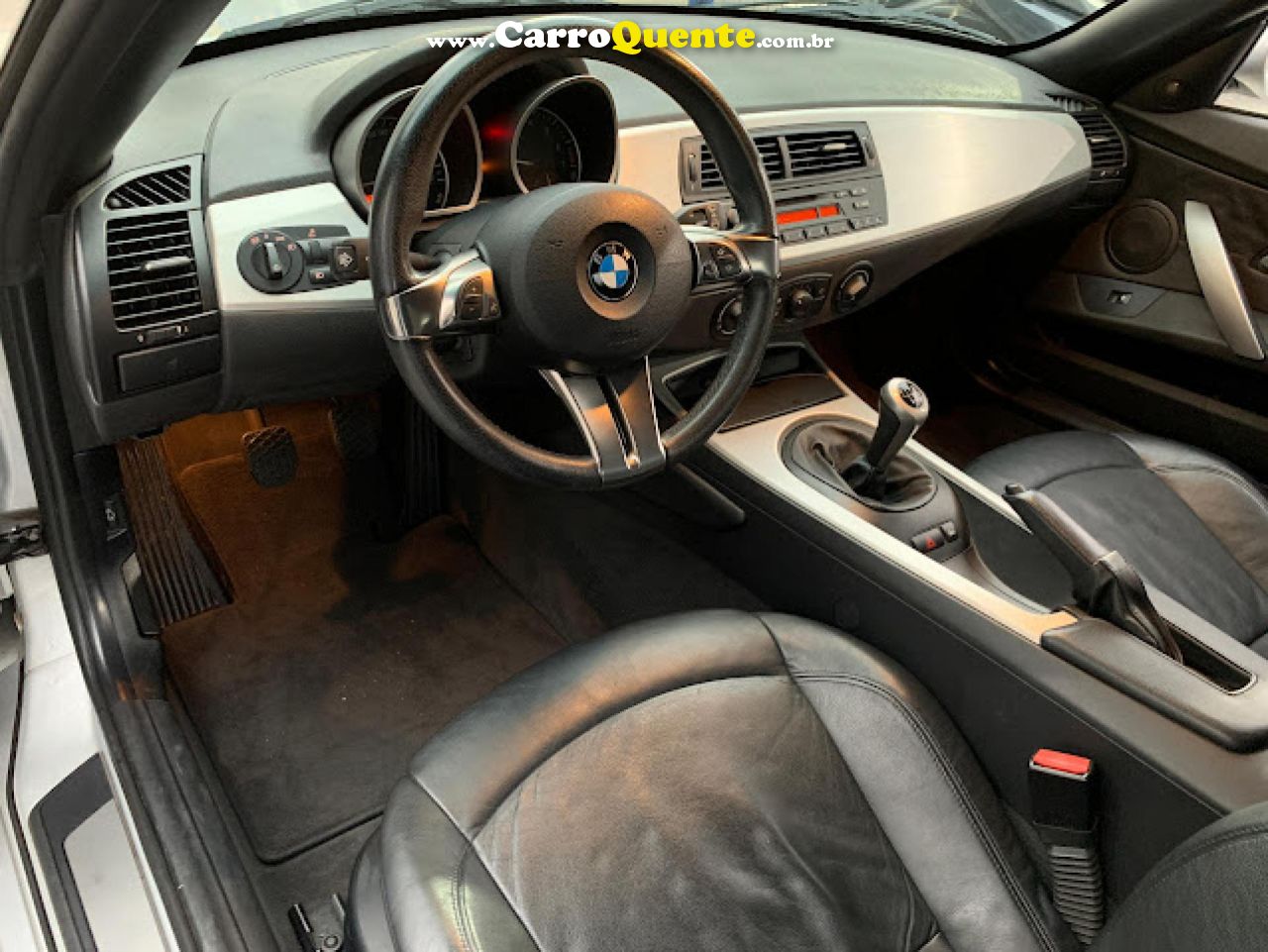 BMW   Z4 ROADSTER 2.0 150CV 2P   PRATA 2007 2.0 16V GASOLINA - Loja