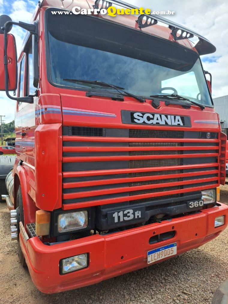 Scania 113 R-113 H 360 6x2 Top-Line 2p lança zero grau - Loja