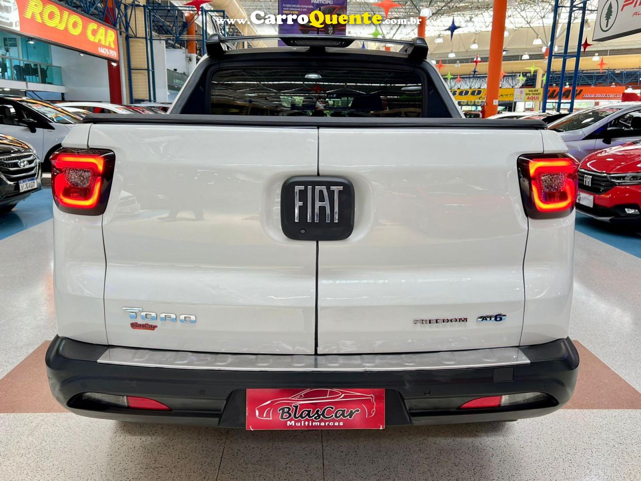 FIAT   TORO FREEDOM ROAD 1.8 16V FLEX AUT.   BRANCO 2018 1.8 FLEX - Loja
