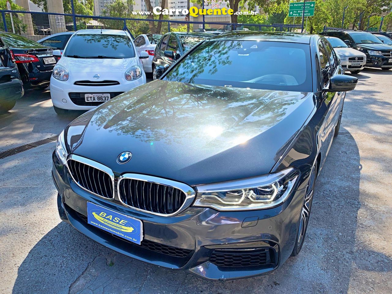 BMW   540I M SPORT 3.0 TURBO 340CV AUT.   PRETO 2018 3.0 T GASOLINA - Loja