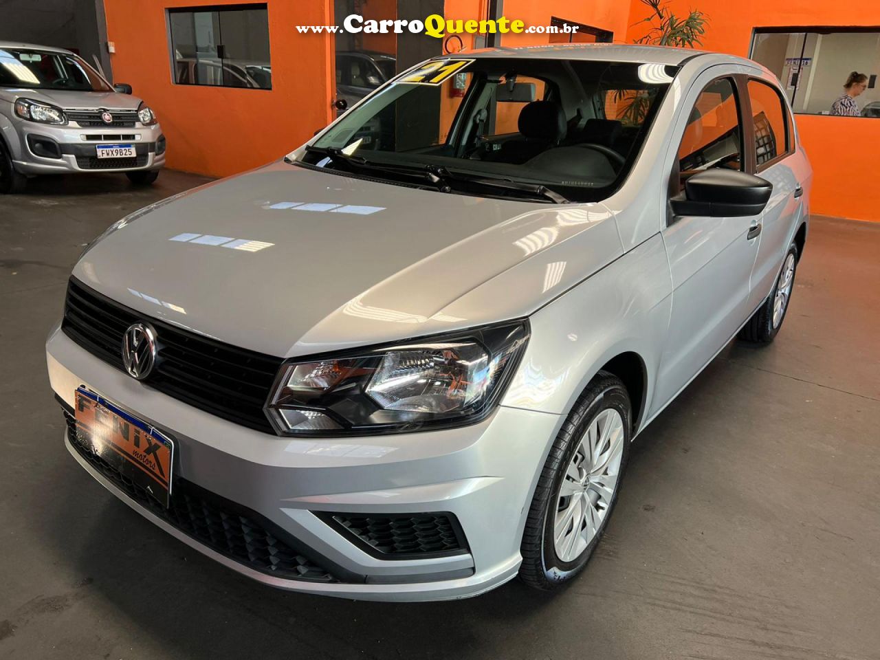 VOLKSWAGEN   GOL 1.6 MSI FLEX 8V 5P   PRATA 2021 1.6 FLEX - Loja