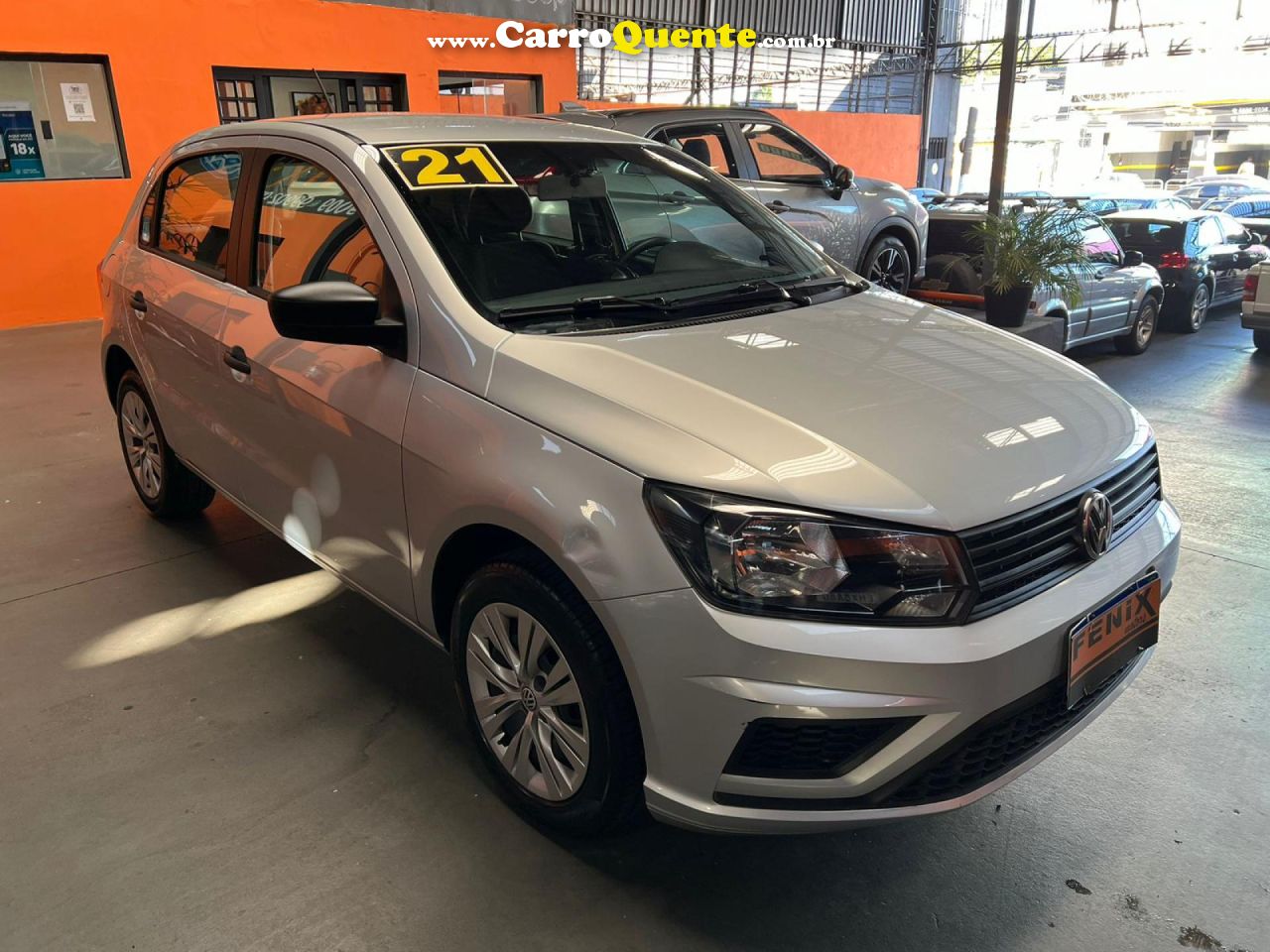 VOLKSWAGEN   GOL 1.6 MSI FLEX 8V 5P   PRATA 2021 1.6 FLEX - Loja