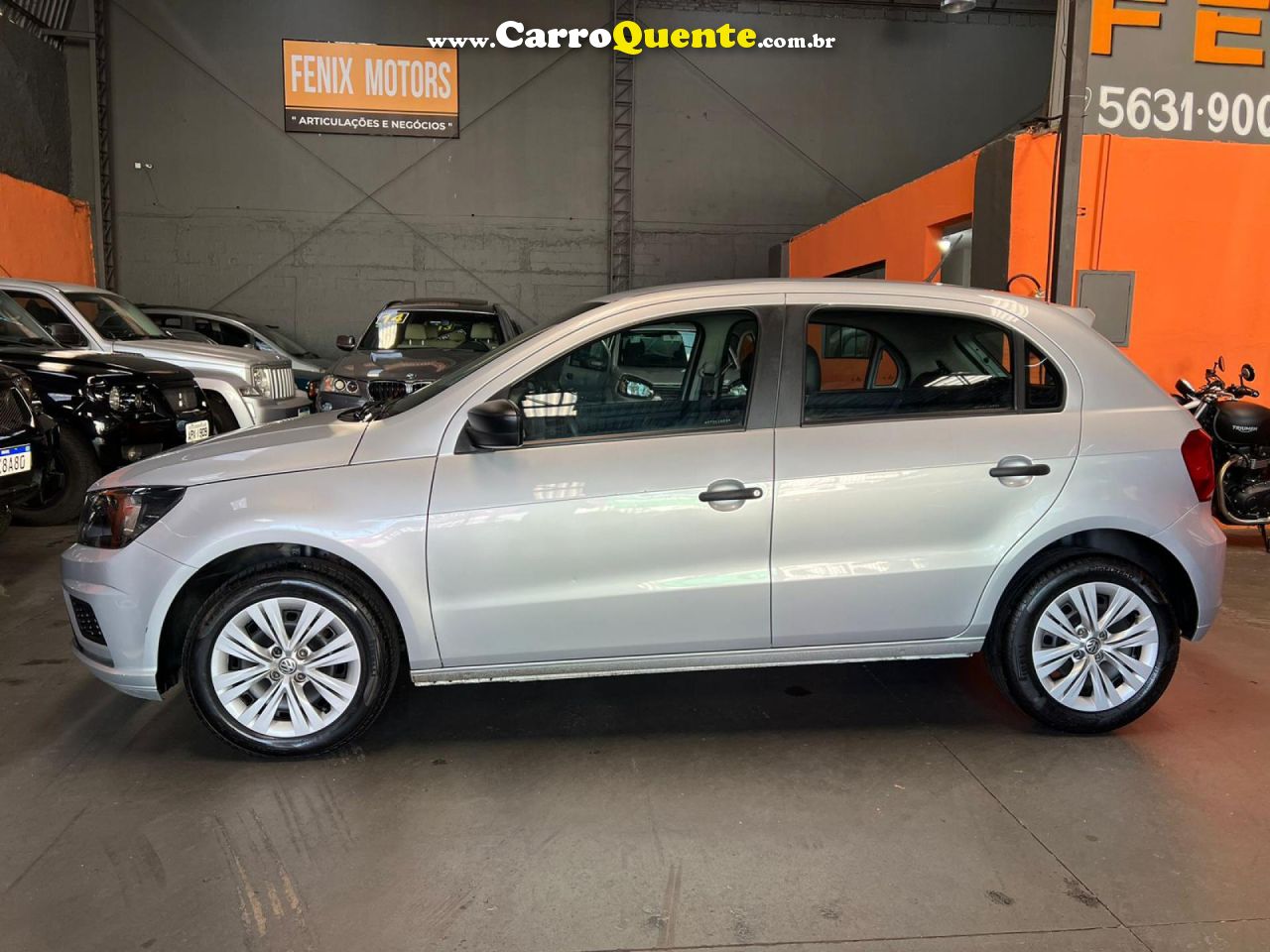 VOLKSWAGEN   GOL 1.6 MSI FLEX 8V 5P   PRATA 2021 1.6 FLEX - Loja