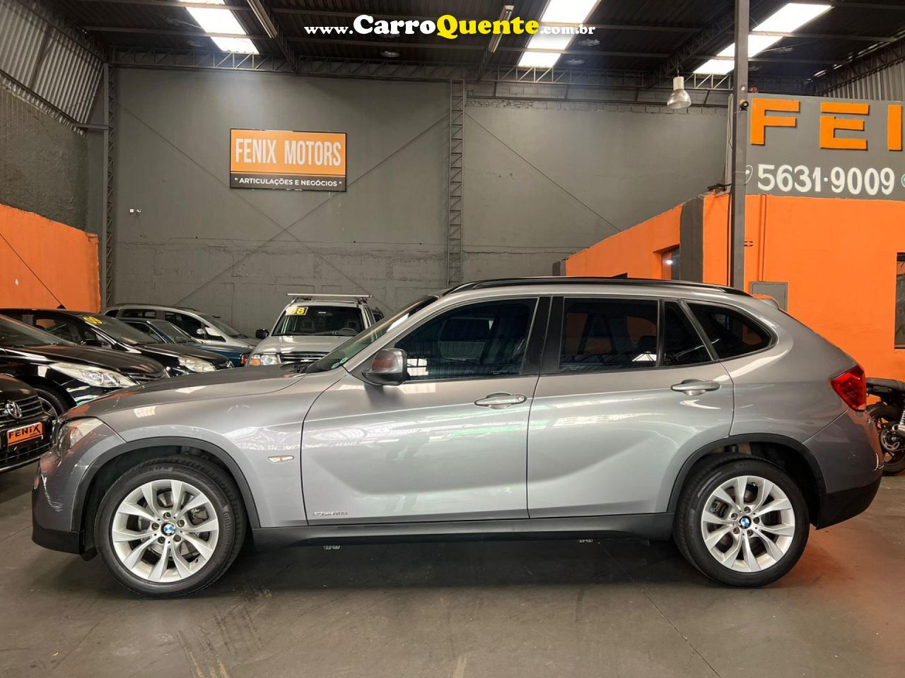 BMW   X1 SDRIVE 18I 2.0 16V 4X2 AUT.   CINZA 2011 2.0 GASOLINA - Loja