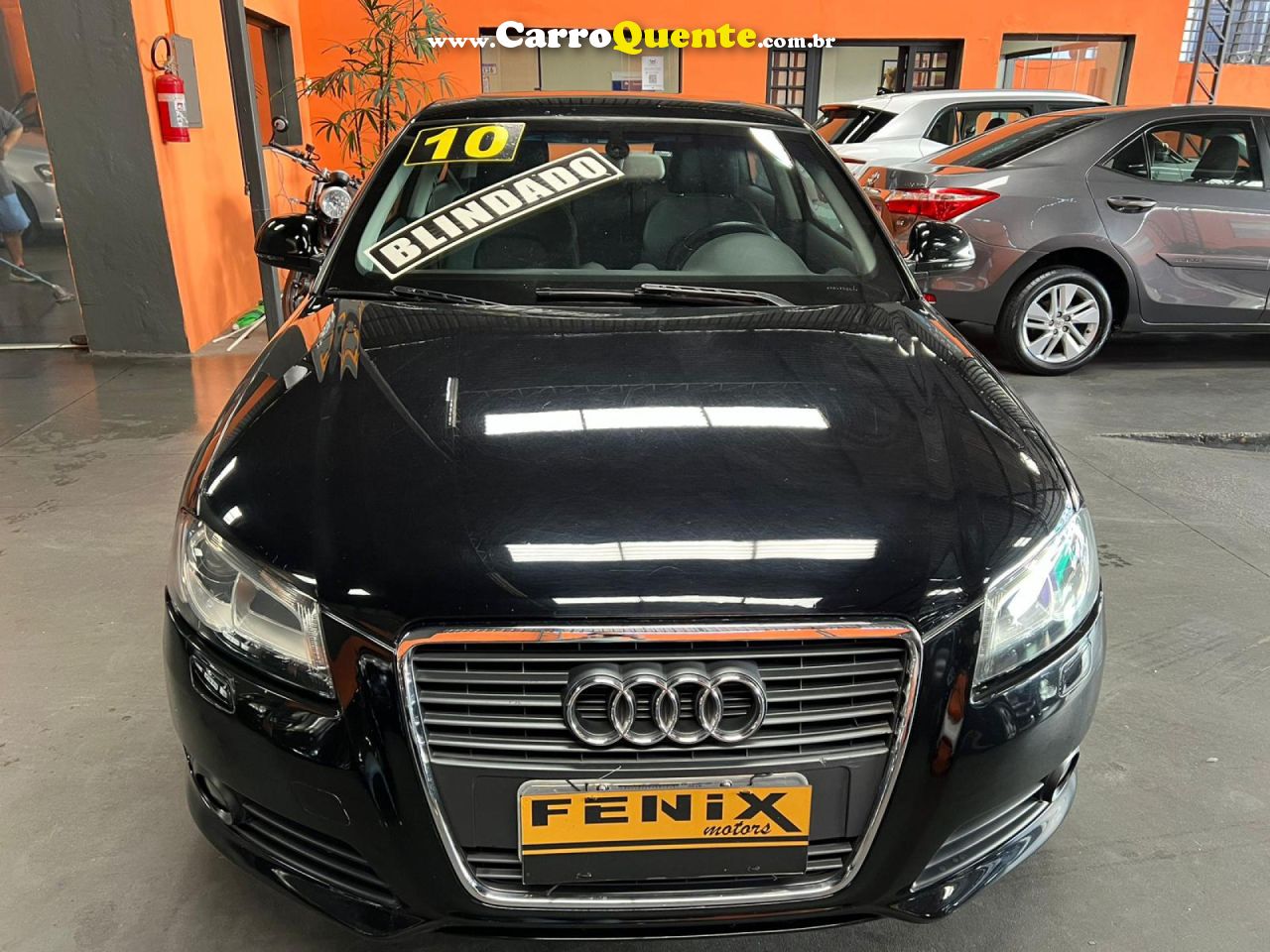 AUDI   A3 SPORT 2.0 16V TFSI S- TRONIC   PRETO 2010 2.0 GASOLINA - Loja