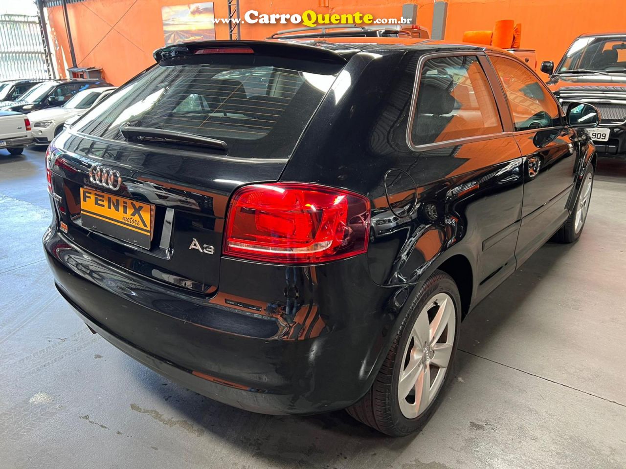 AUDI   A3 SPORT 2.0 16V TFSI S- TRONIC   PRETO 2010 2.0 GASOLINA - Loja