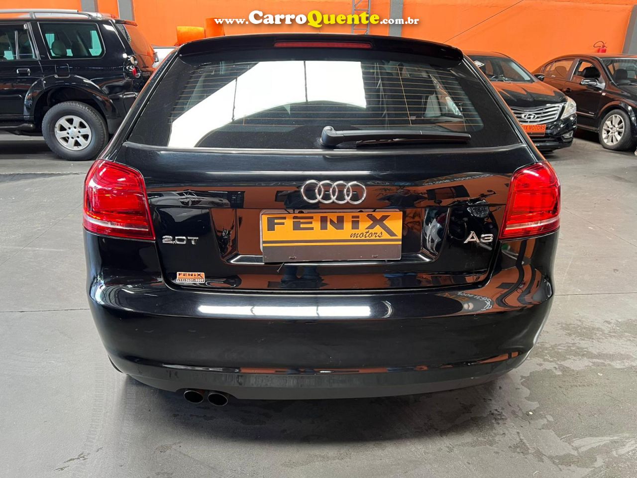 AUDI   A3 SPORT 2.0 16V TFSI S- TRONIC   PRETO 2010 2.0 GASOLINA - Loja