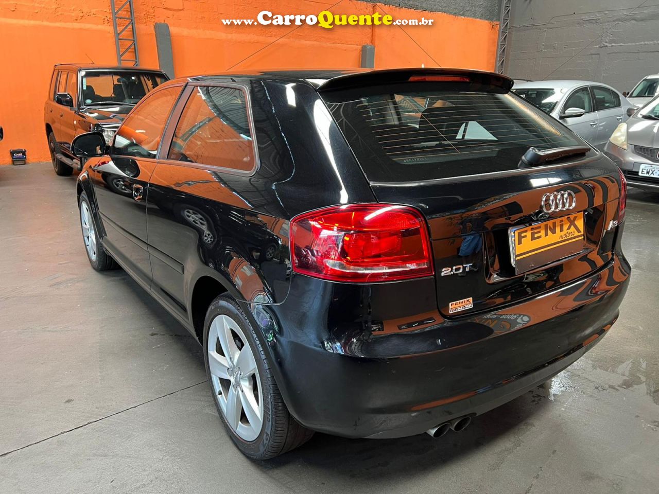 AUDI   A3 SPORT 2.0 16V TFSI S- TRONIC   PRETO 2010 2.0 GASOLINA - Loja