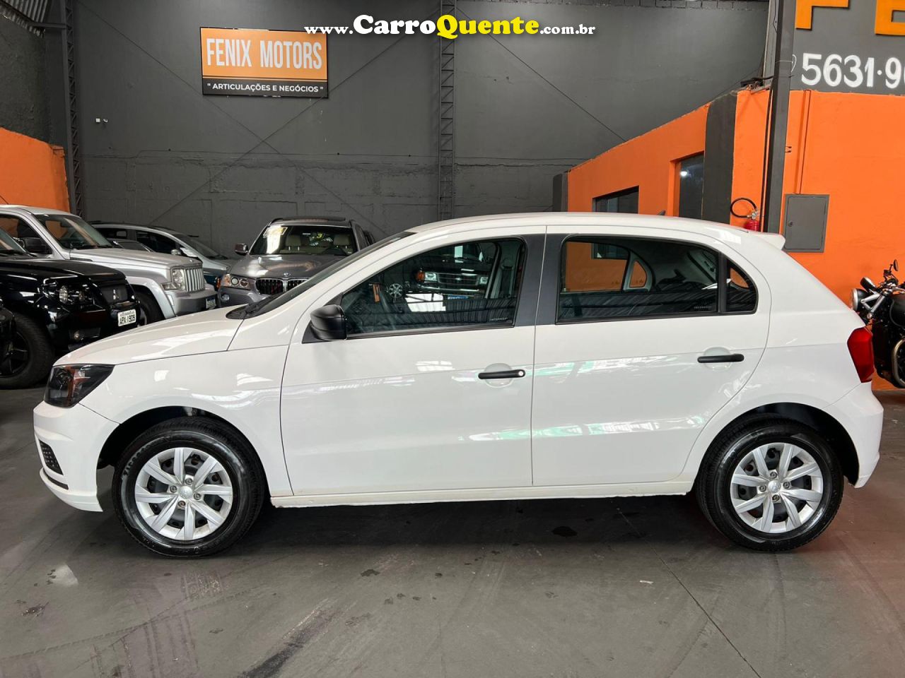 VOLKSWAGEN   GOL 1.0 FLEX 12V 5P   BRANCO 2022 1.0 FLEX - Loja