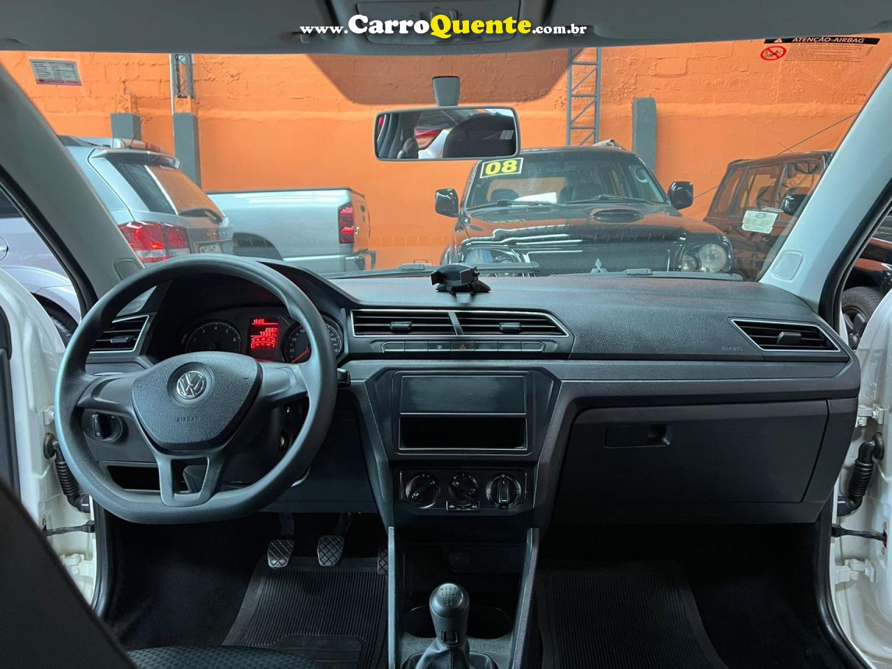 VOLKSWAGEN   GOL 1.0 FLEX 12V 5P   BRANCO 2022 1.0 FLEX - Loja