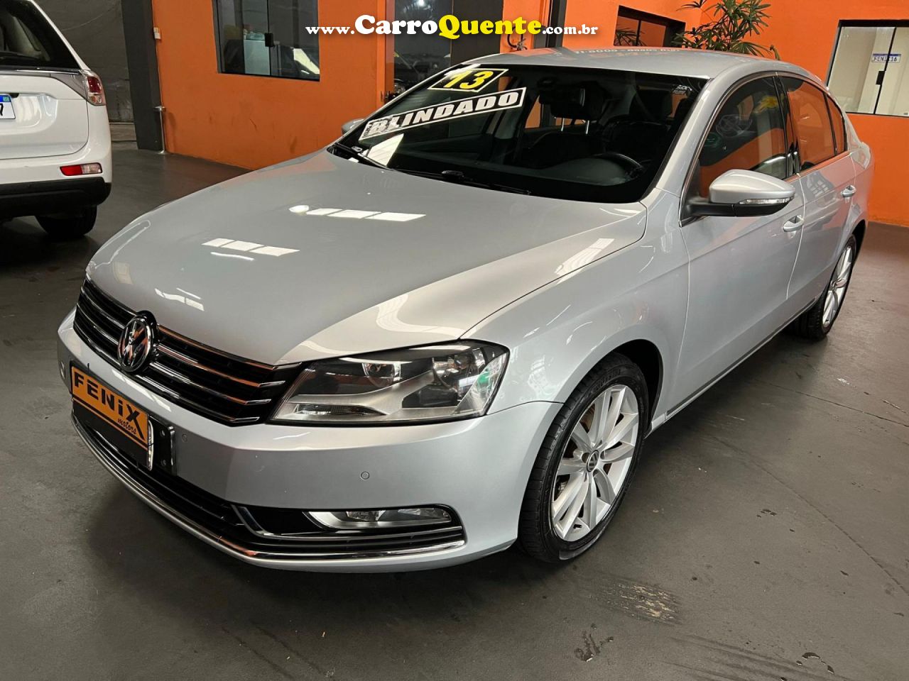 VOLKSWAGEN   PASSAT TB 2.0 FSITSI 211CV TIPTRONIC 4P   PRATA 2013 2.0 GASOLINA - Loja