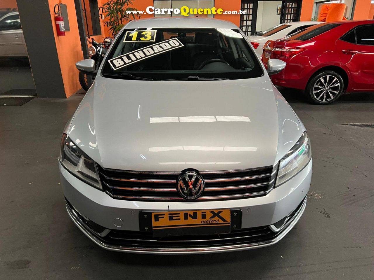 VOLKSWAGEN   PASSAT TB 2.0 FSITSI 211CV TIPTRONIC 4P   PRATA 2013 2.0 GASOLINA - Loja