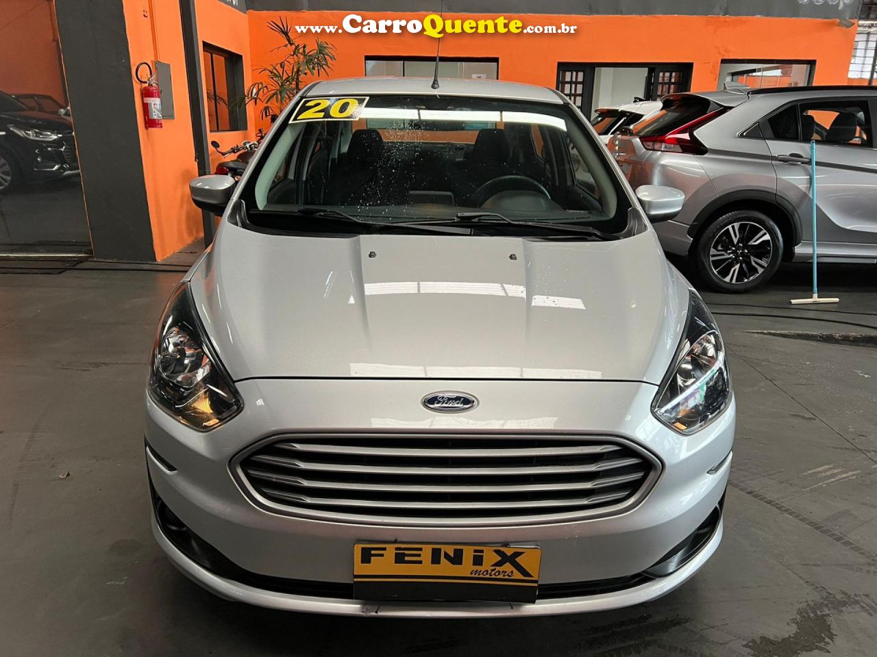 FORD   KA 1.5 SEDAN SE PLUS 12V FLEX 4P AUT.   PRATA 2020 1.5 FLEX - Loja