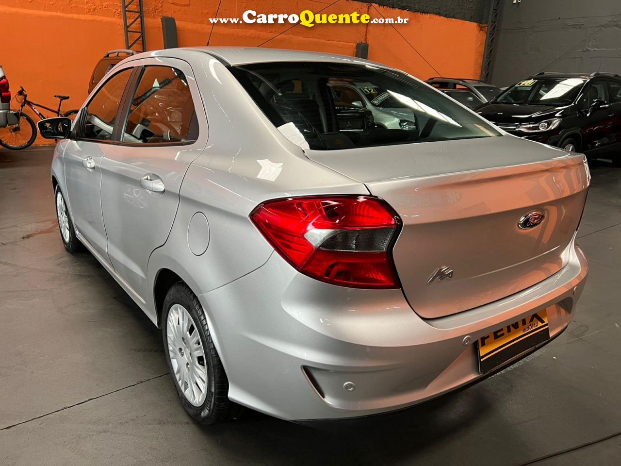 FORD   KA 1.5 SEDAN SE PLUS 12V FLEX 4P AUT.   PRATA 2020 1.5 FLEX - Loja