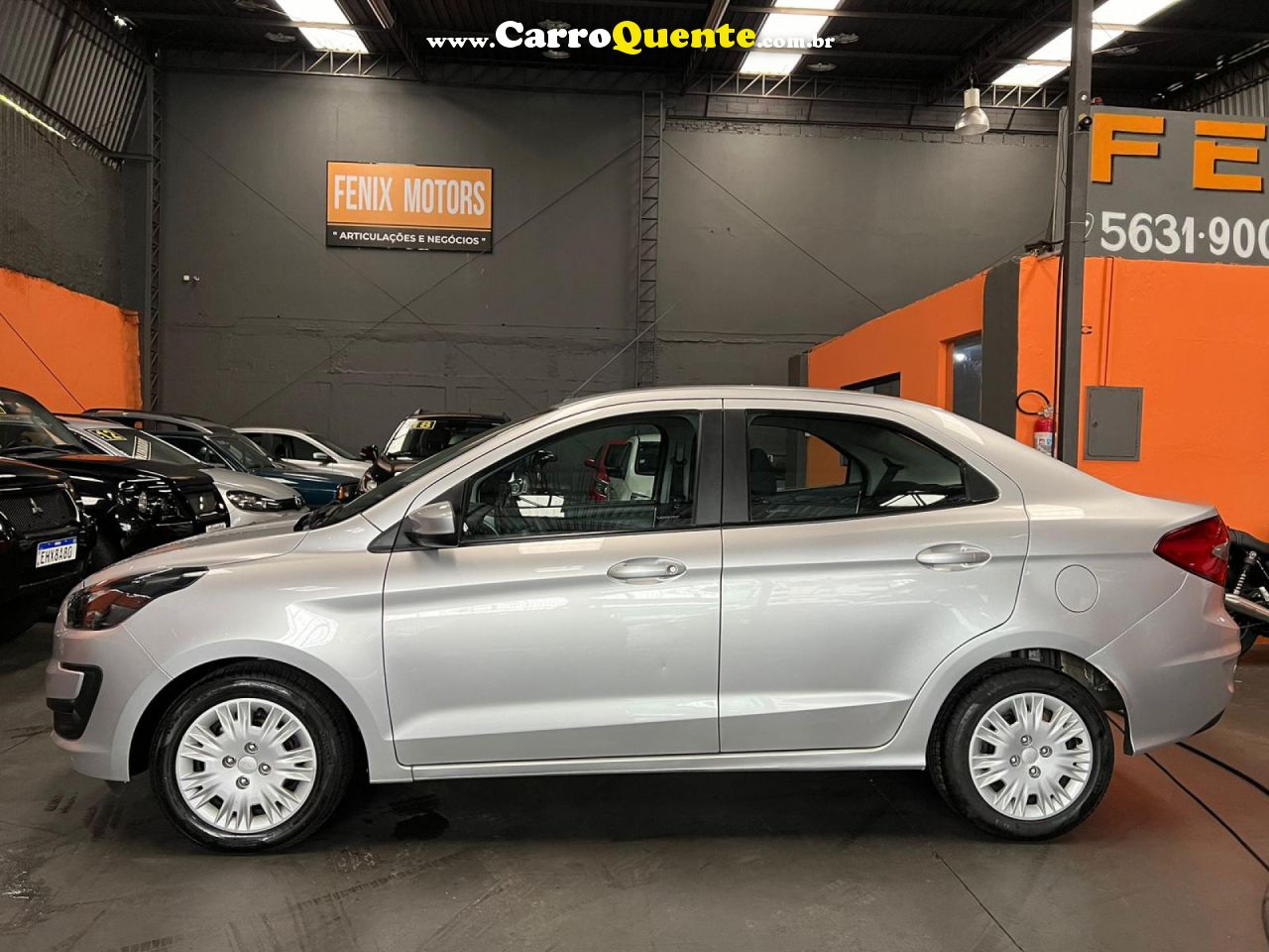 FORD   KA 1.5 SEDAN SE PLUS 12V FLEX 4P AUT.   PRATA 2020 1.5 FLEX - Loja
