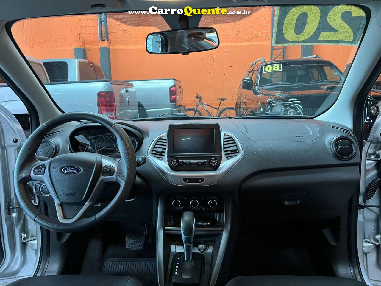 FORD   KA 1.5 SEDAN SE PLUS 12V FLEX 4P AUT.   PRATA 2020 1.5 FLEX - Loja