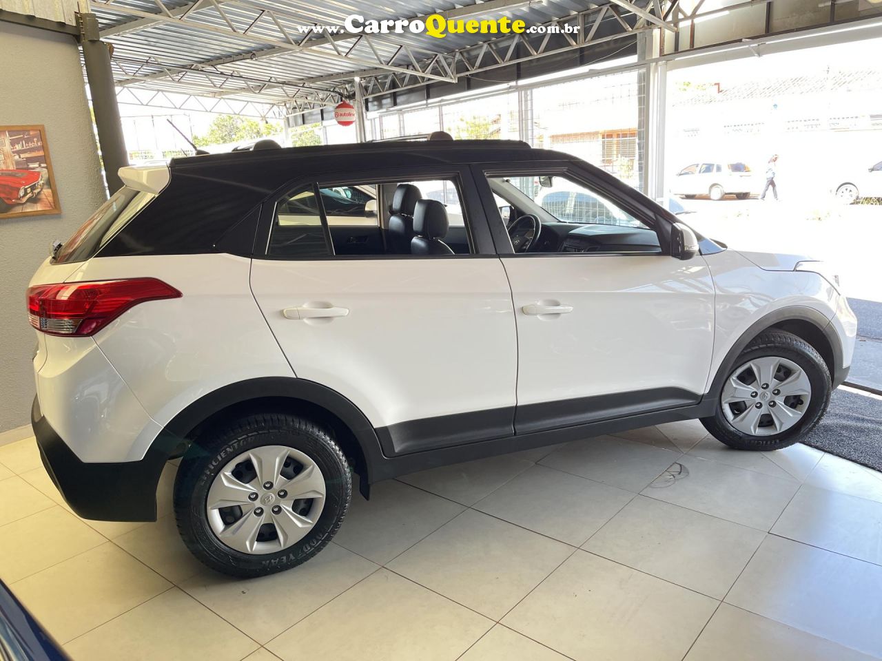 HYUNDAI   CRETA ATTITUDE 1.6 16V FLEX AUT.   BRANCO 2019 1.6 FLEX - Loja