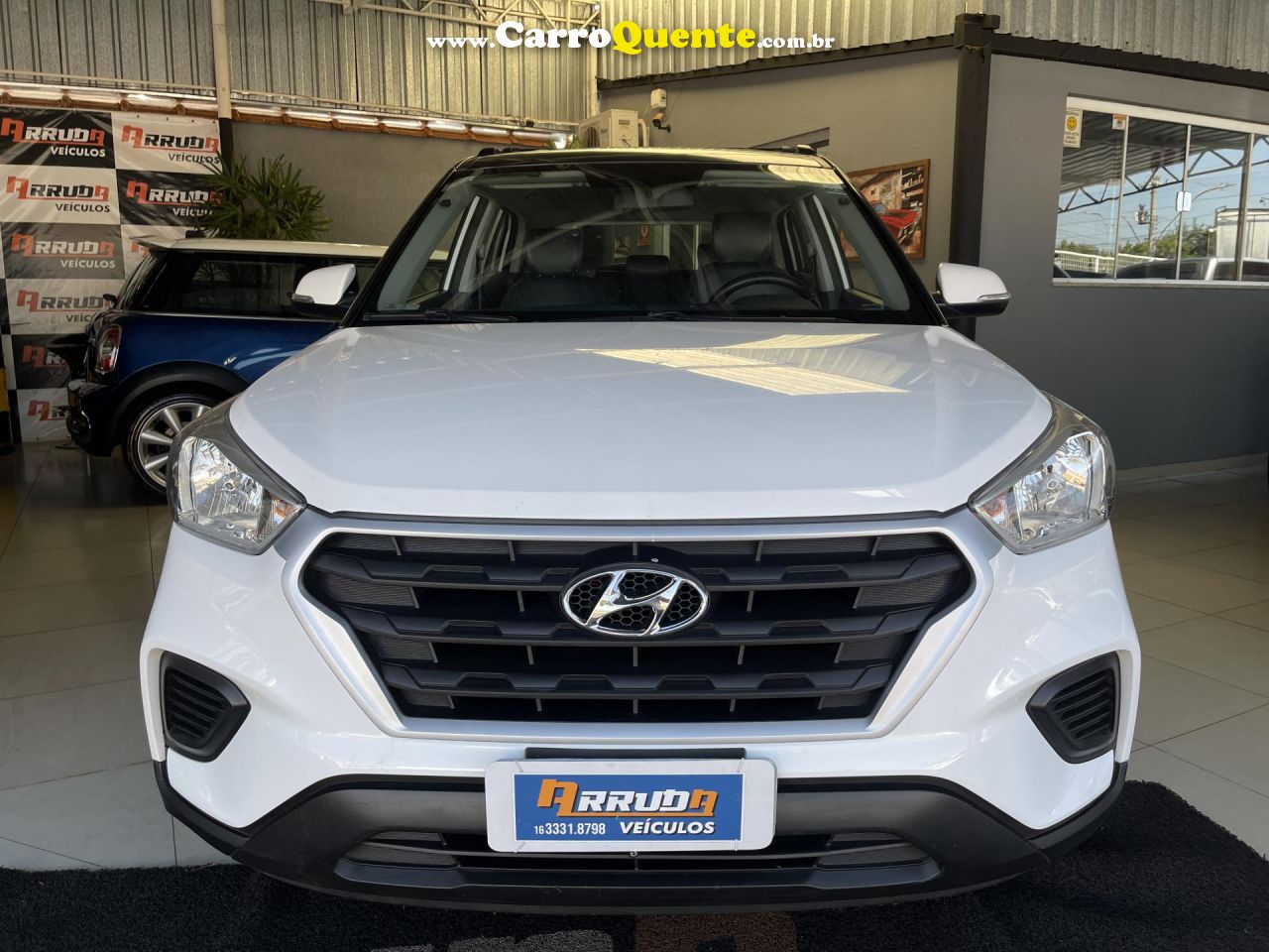 HYUNDAI   CRETA ATTITUDE 1.6 16V FLEX AUT.   BRANCO 2019 1.6 FLEX - Loja