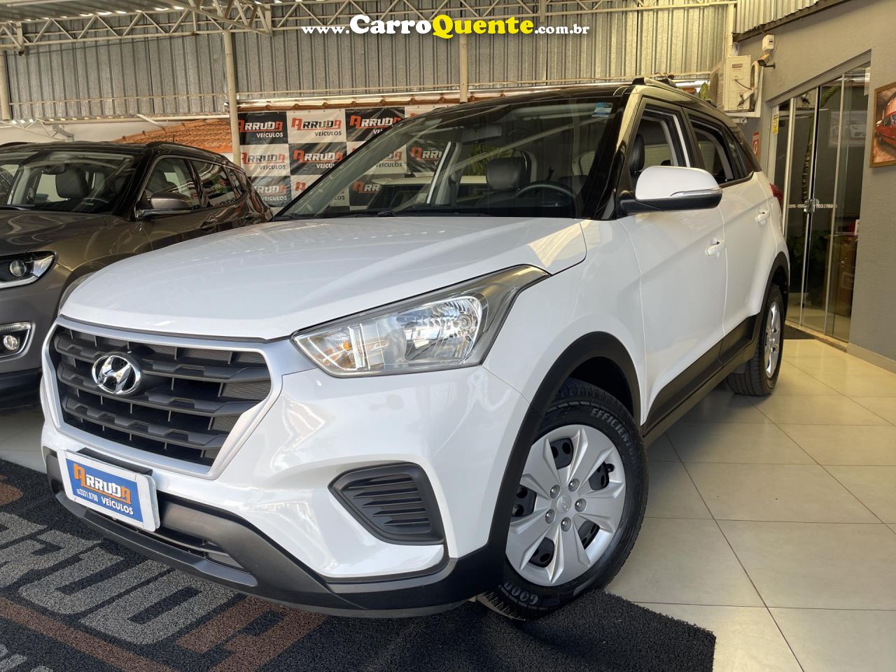 HYUNDAI   CRETA ATTITUDE 1.6 16V FLEX AUT.   BRANCO 2019 1.6 FLEX - Loja