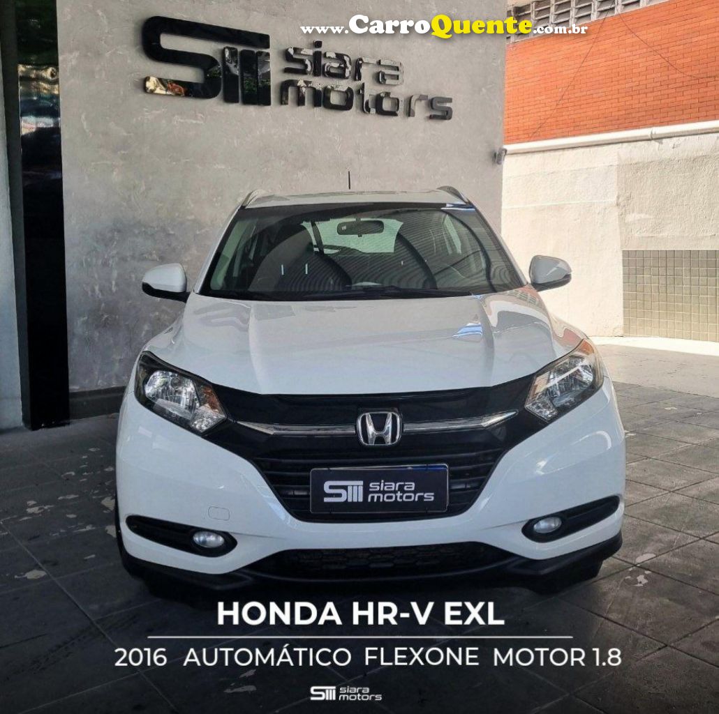 HONDA   HR-V EXL 1.8 FLEXONE 16V 5P AUT.   BRANCO 2016 1.8 GASOLINA - Loja