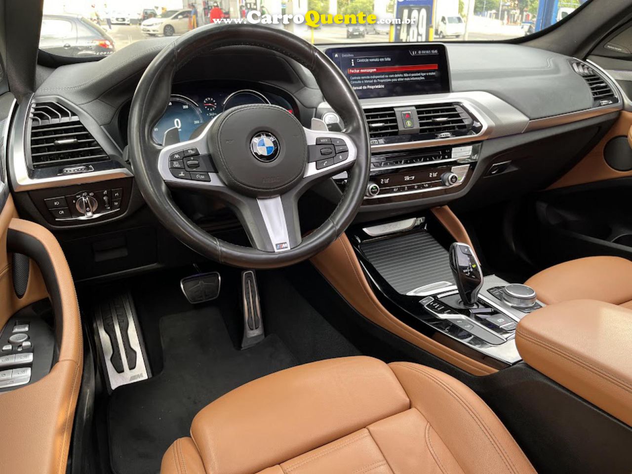 BMW   X4 XDRIVE 30I M-SPORT 2.0 TB 252CV AUT   AZUL 2020 2.0 GASOLINA - Loja