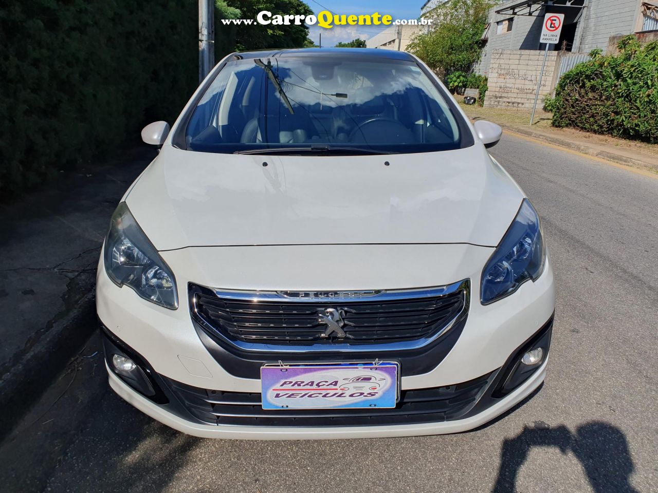 PEUGEOT   308 GRIFFE 1.6 TURBO FLEX 16V 5P AUT.   BRANCO 2016 1.6 FLEX - Loja