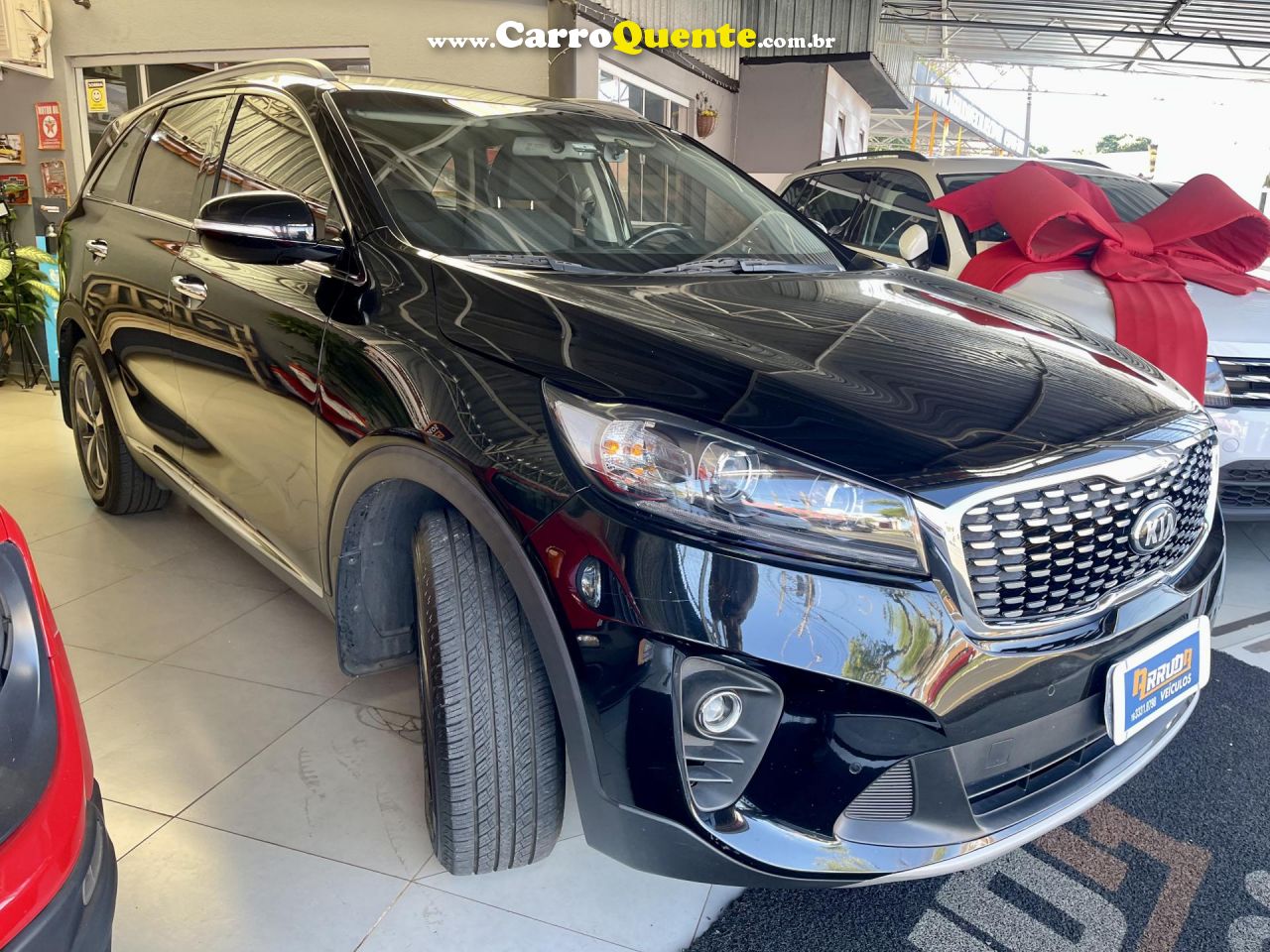 KIA   SORENTO 2.4 16V 4X2 AUT.   PRETO 2018 2.4 GASOLINA - Loja