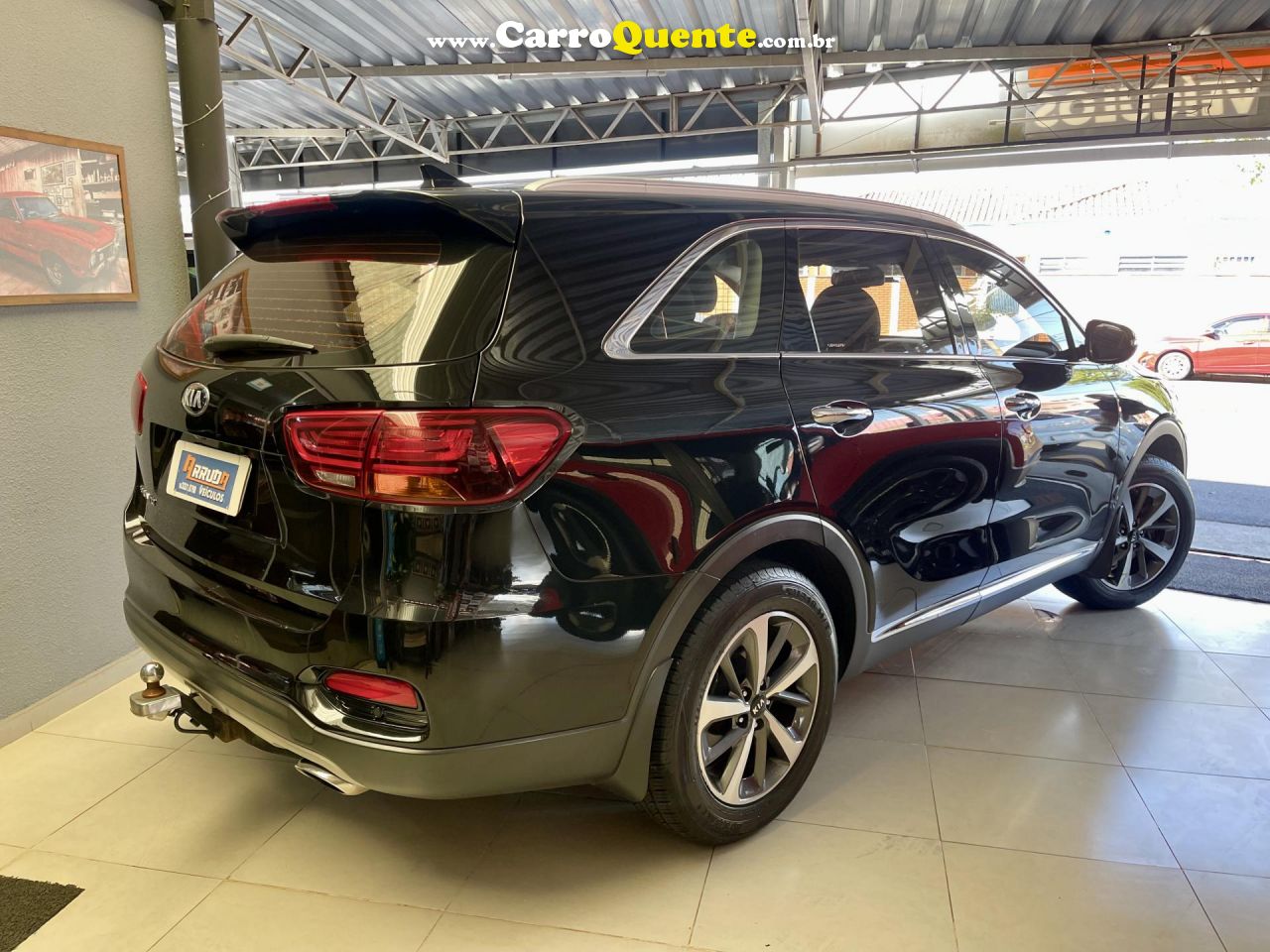KIA   SORENTO 2.4 16V 4X2 AUT.   PRETO 2018 2.4 GASOLINA - Loja