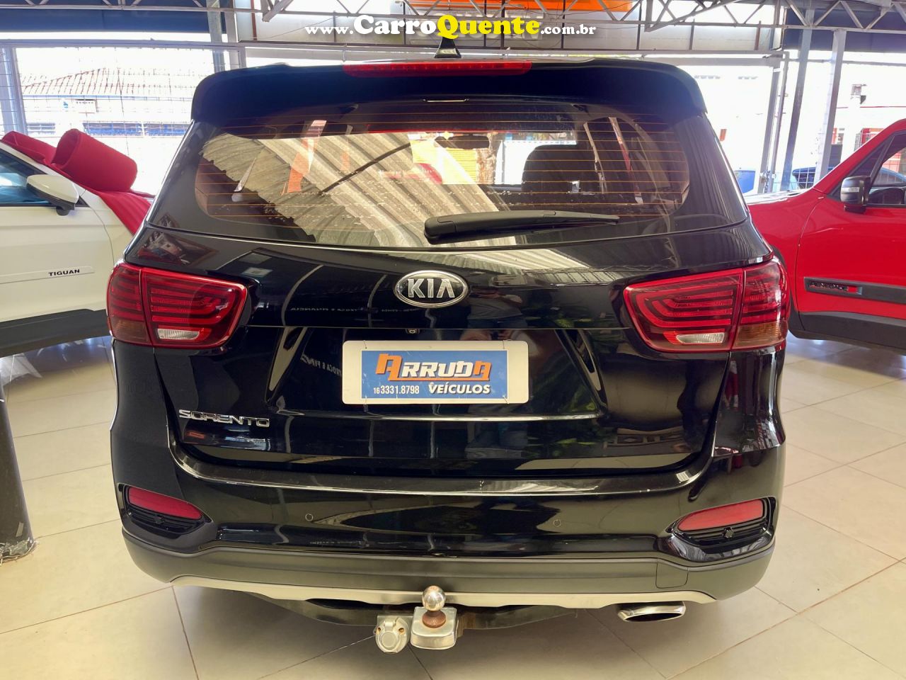 KIA   SORENTO 2.4 16V 4X2 AUT.   PRETO 2018 2.4 GASOLINA - Loja