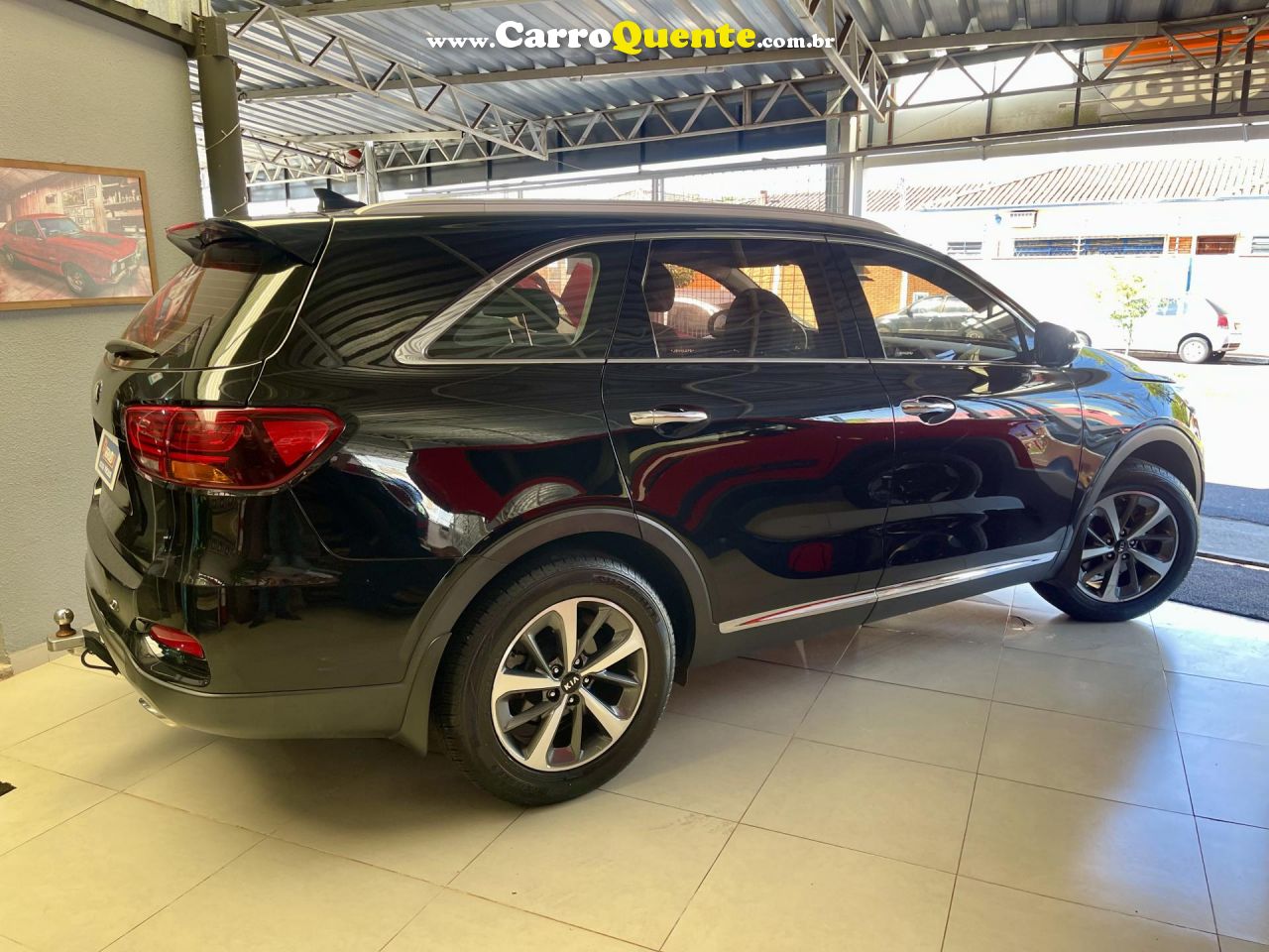 KIA   SORENTO 2.4 16V 4X2 AUT.   PRETO 2018 2.4 GASOLINA - Loja