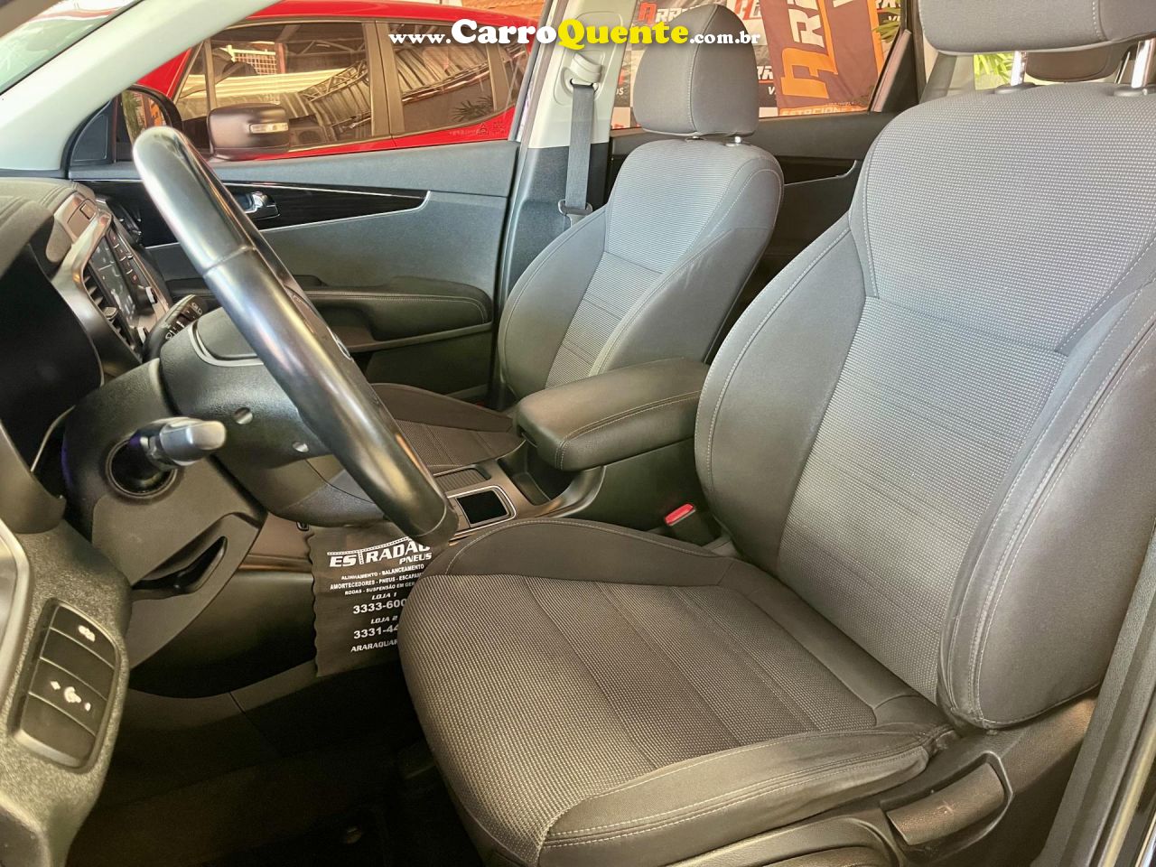 KIA   SORENTO 2.4 16V 4X2 AUT.   PRETO 2018 2.4 GASOLINA - Loja