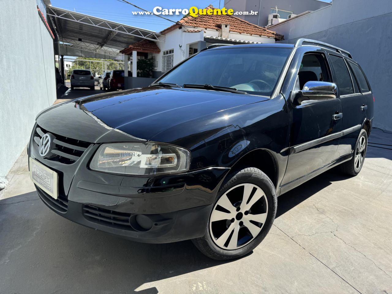 VOLKSWAGEN   PARATI 1.6 MI PLUS TOTAL FLEX  8V 4P   PRETO 2006 1.6 FLEX - Loja