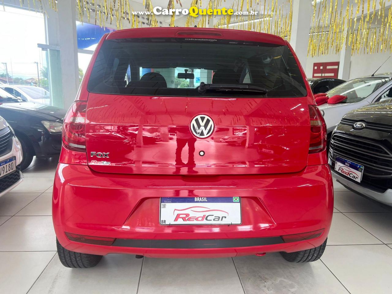 VOLKSWAGEN   FOX 1.0 MI TOTAL FLEX 8V 5P   VERMELHO 2012 1.0 FLEX - Loja