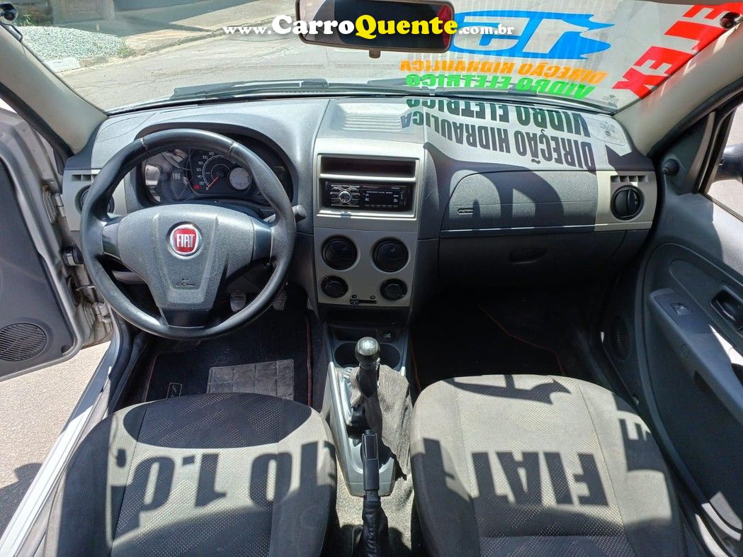 Fiat Palio Fire 1.0 Flex 4 Portas 2015 SEM ENTRADA!! Estudamos Trocas - Loja